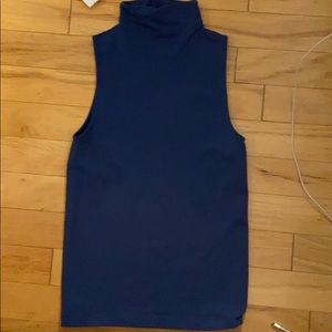 Mock turtleneck shirt